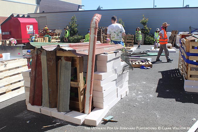 The Ultimate Junkyard Pop Up Playground