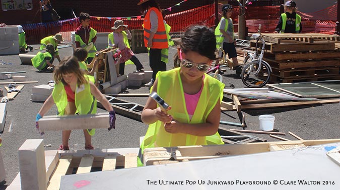 The Ultimate Junkyard Pop Up Playground