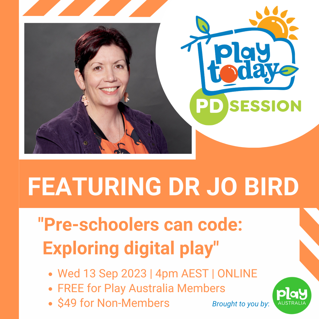 Pre-schoolers can code: Exploring digital play with Dr Jo Bird