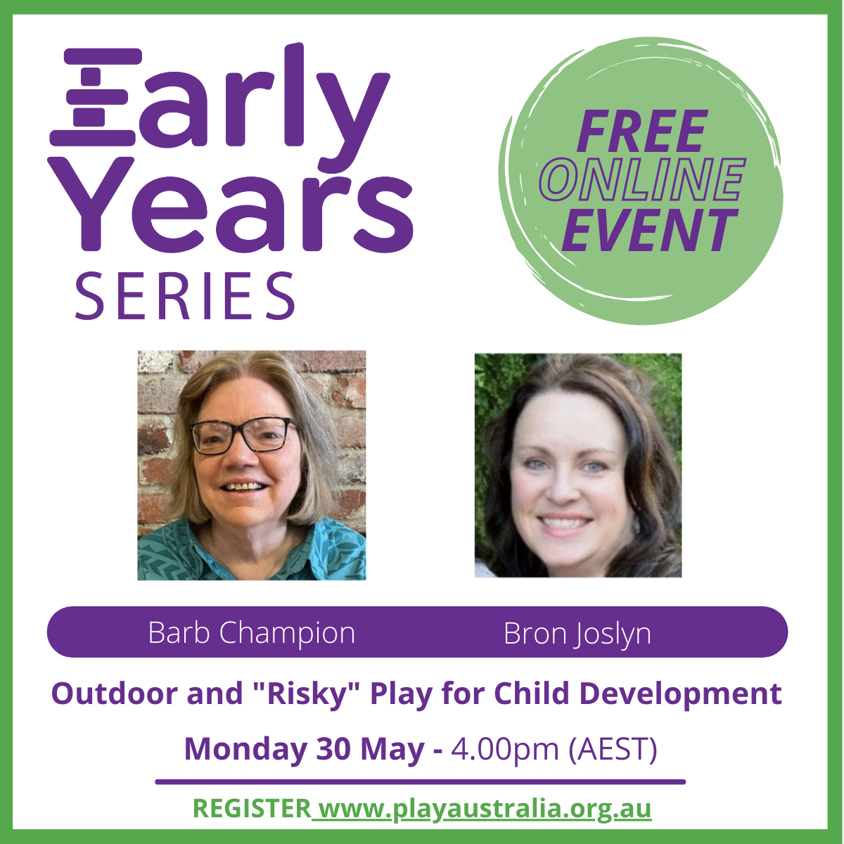 Early Years Series, Outdoor and Risky Play for Child Development