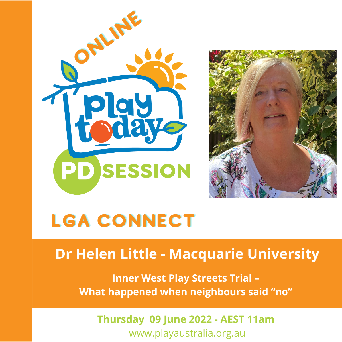 Play Australia, Online learning series 2022, Inner West Play Streets Trial – What happened when neighbours said "no"