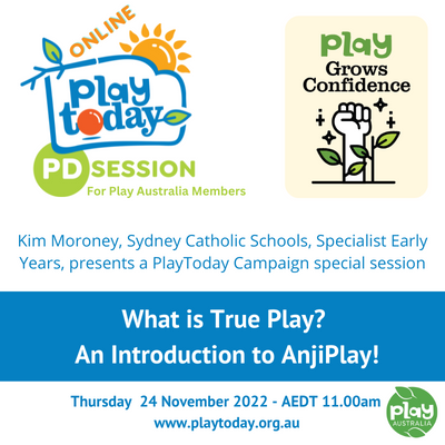 Play grows confidence: What is True Play? An introduction to AnjiPlay with Kim Moroney