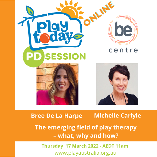 Play Australia, Online learning series 2022, The emerginf field of play therapy PD session
