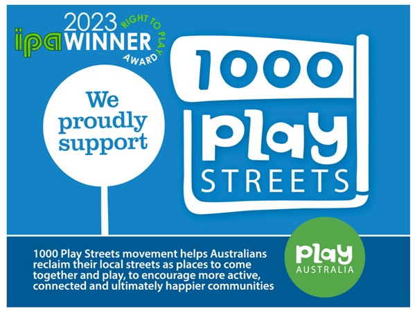 IPA 2023 Award Winner 1000 Play Streets