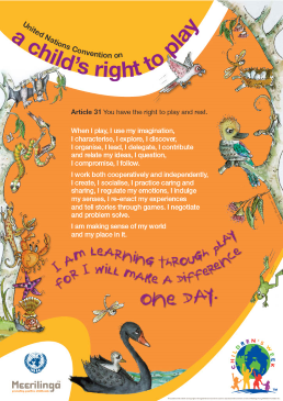 Article 31: A child's right to play