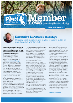 Play Australia Member News Winter 2020