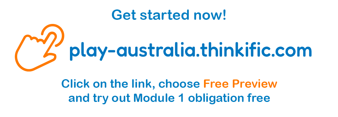 Get started now! Click on the thinkific link and try Module 1 obligation free